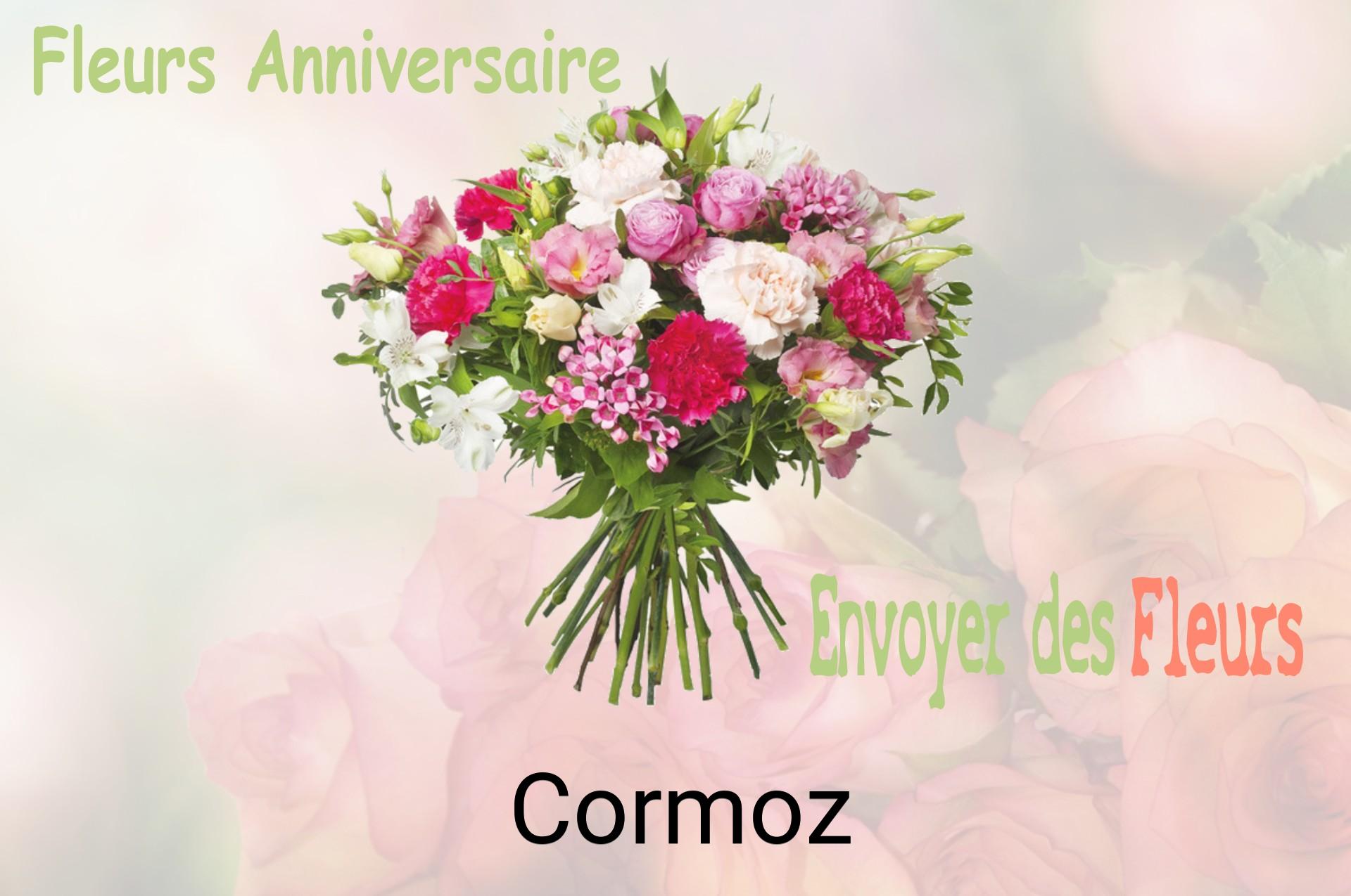 Bouquet de fleurs d’anniversaire livré à Cormoz